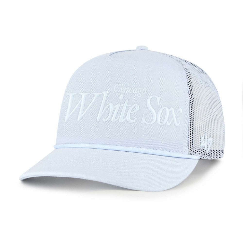 Chicago White Sox '47 Foundation Script Hitch Adjustable Trucker Hat Near Me