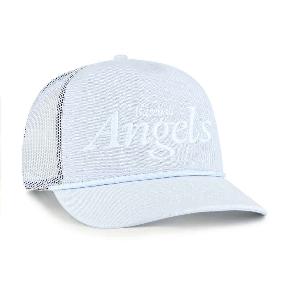 Los Angeles Angels '47 Foundation Script Hitch Adjustable Trucker Hat for sale