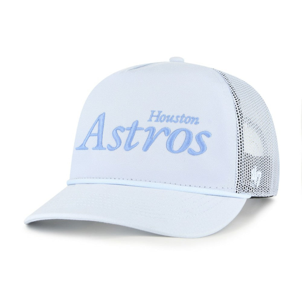 Houston Astros '47 Foundation Script Hitch Adjustable Trucker Hat Discount