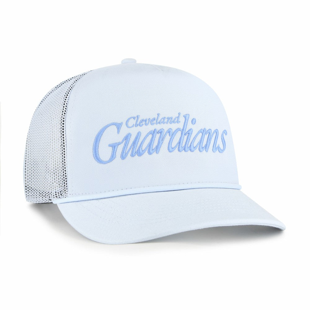 Cleveland Guardians '47 Foundation Script Hitch Adjustable Trucker Hat Sale