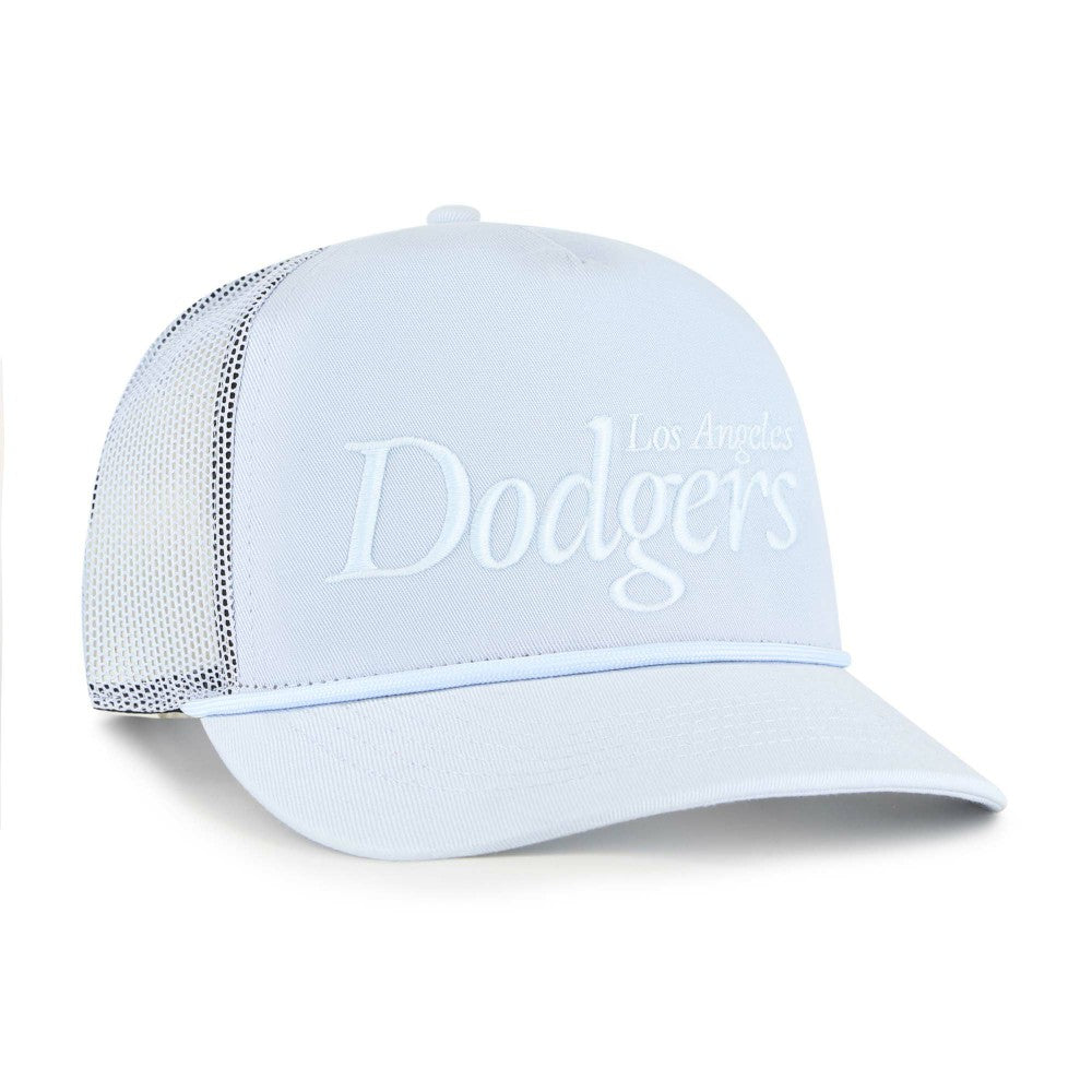 Los Angeles Dodgers '47 Foundation Script Hitch Adjustable Trucker Hat Near Me