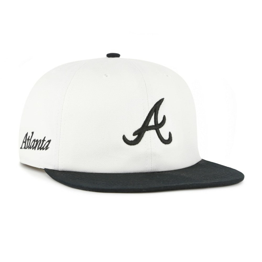 Atlanta Braves '47 Foundation Captain Snapback Hat Outlet
