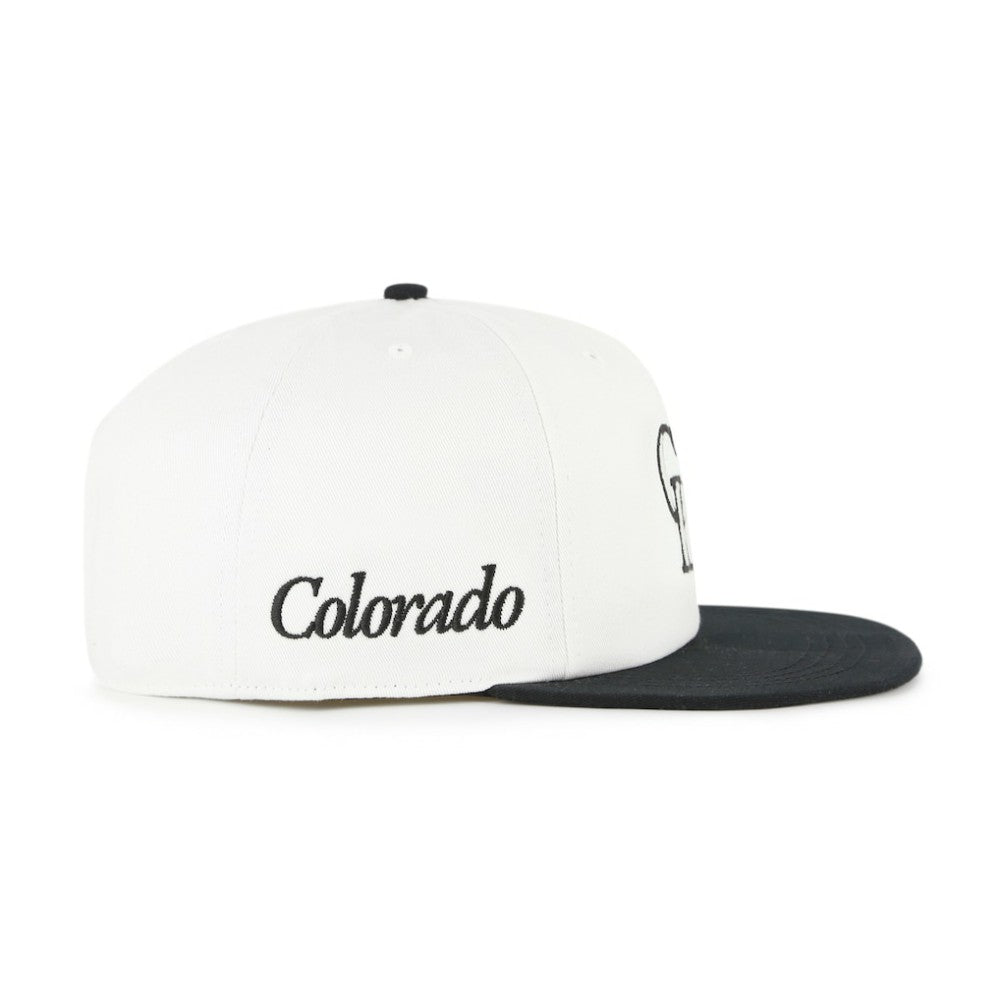 Colorado Rockies '47 Foundation Captain Snapback Hat Sale