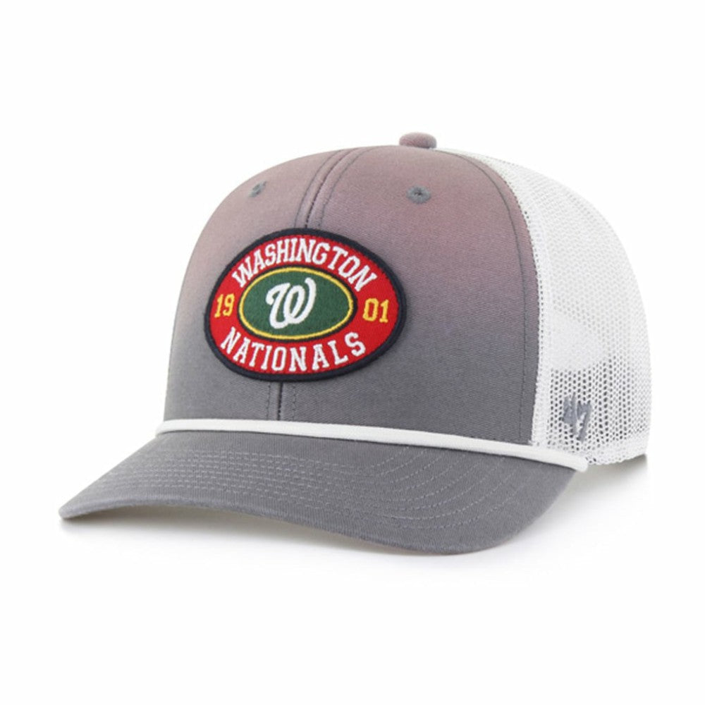 Washington Nationals '47 Tide Sweep Rope Trucker Adjustable Hat Outlet