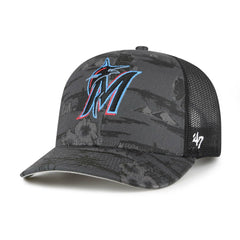 47 Miami Marlins Fiji Trucker Adjustable Hat for sale