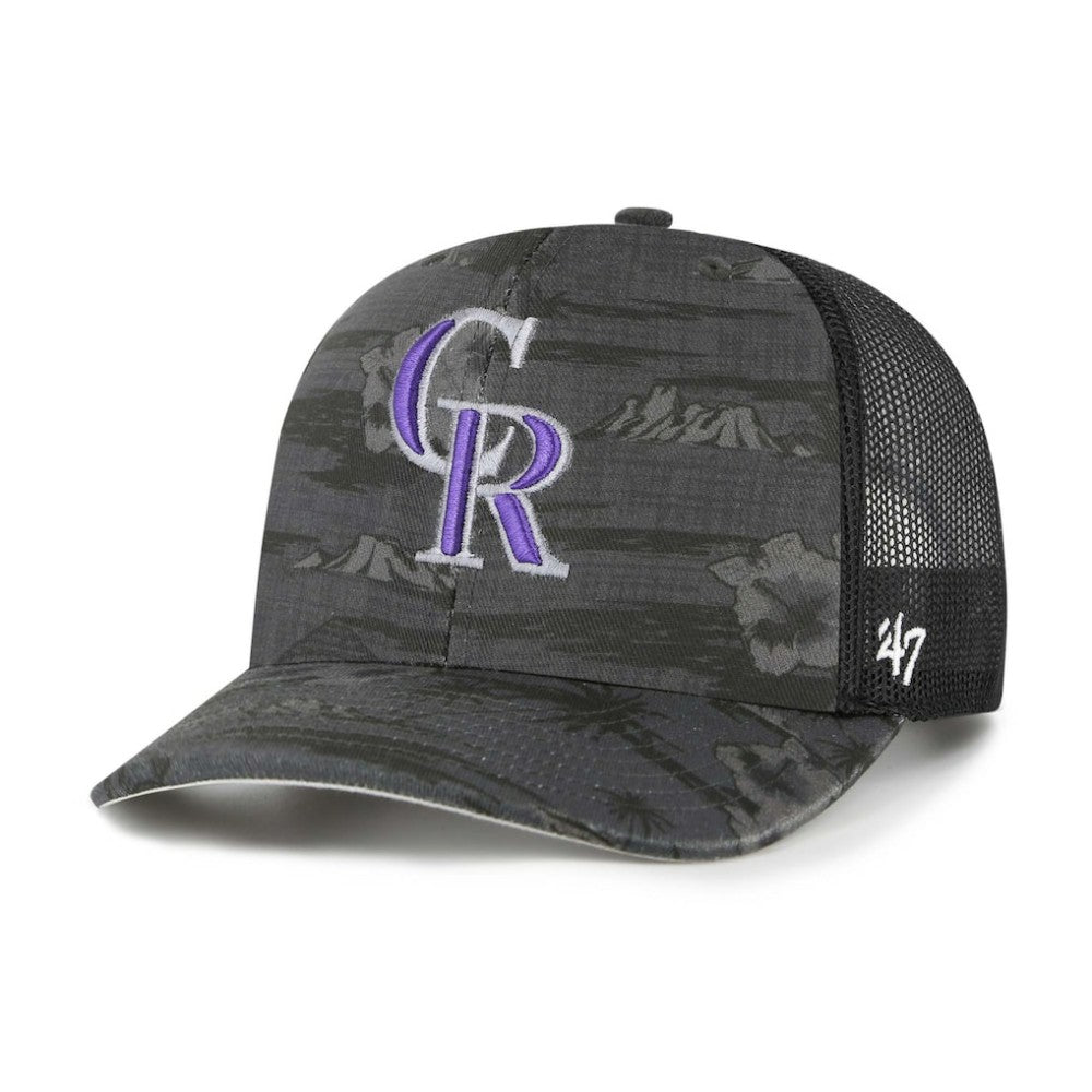 47 Colorado Rockies Fiji Trucker Adjustable Hat Outlet