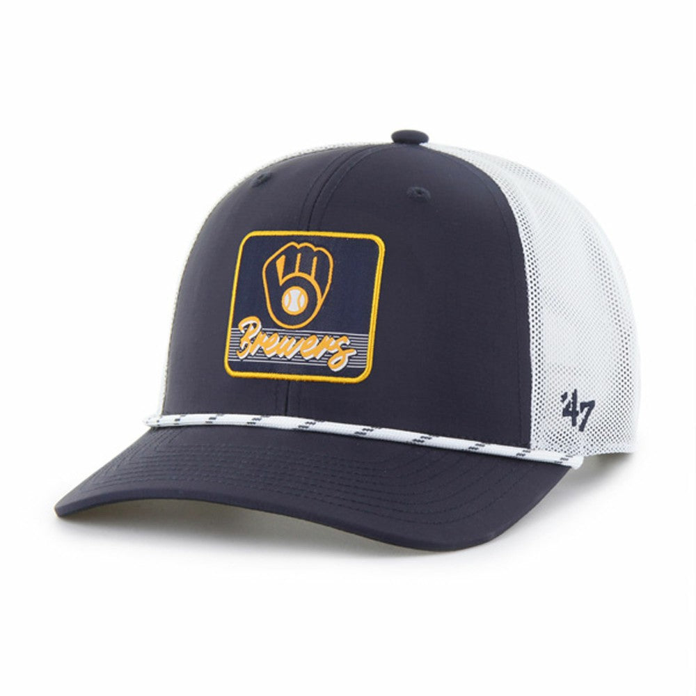Milwaukee Brewers '47 Scratch Adjustable Trucker Hat Discount
