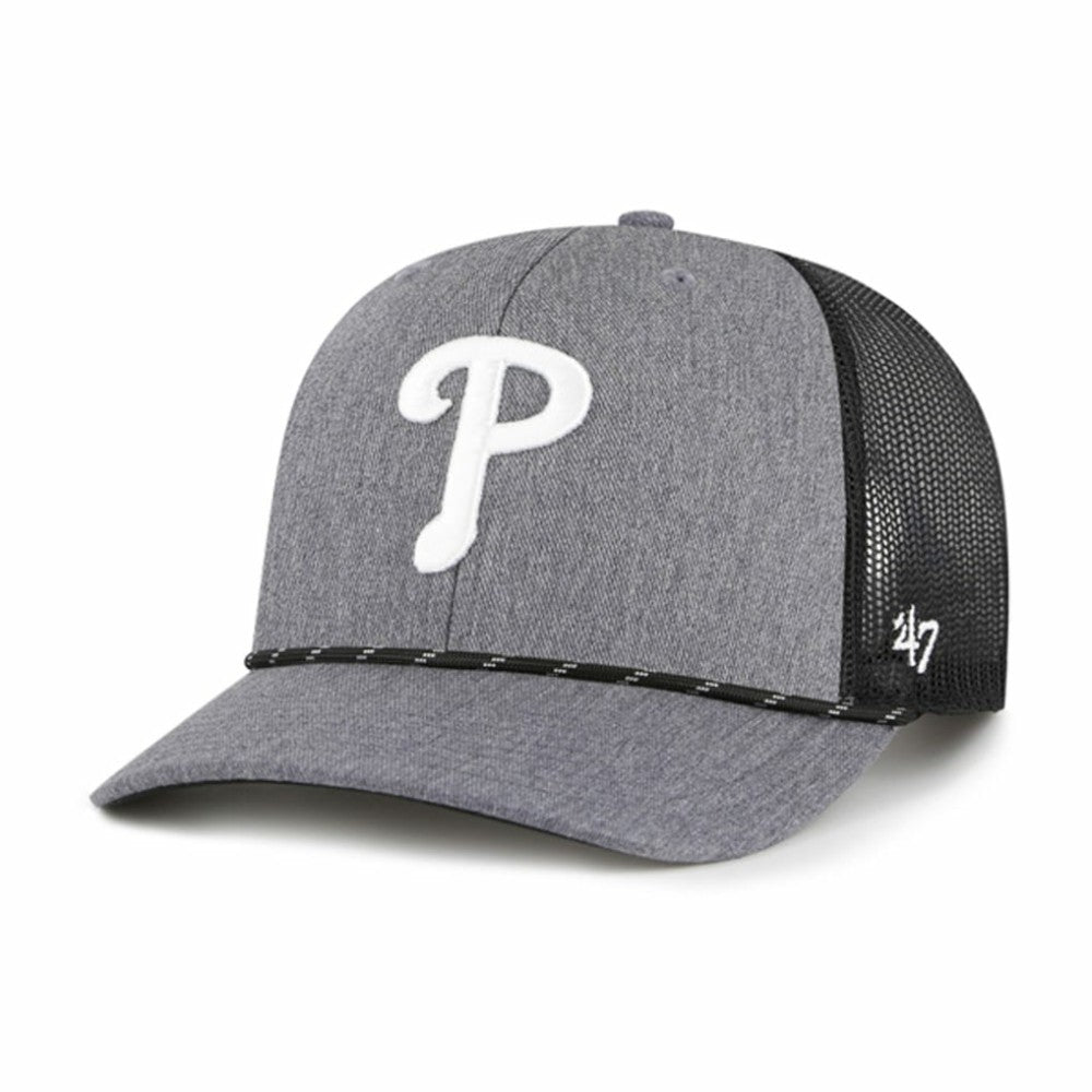Philadelphia Phillies '47 Carbon Rope Trucker Adjustable Hat Online