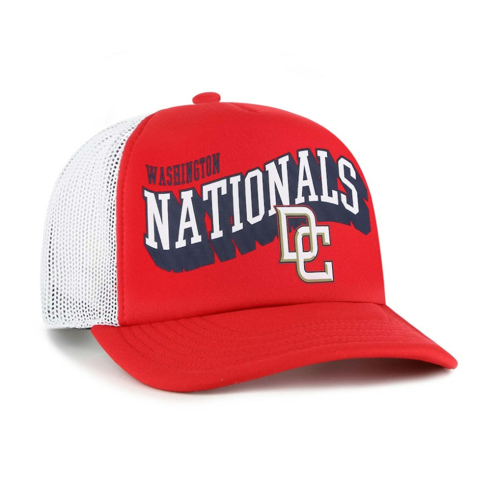 Washington Nationals '47 Meander Foam Trucker Snapback Hat Near Me