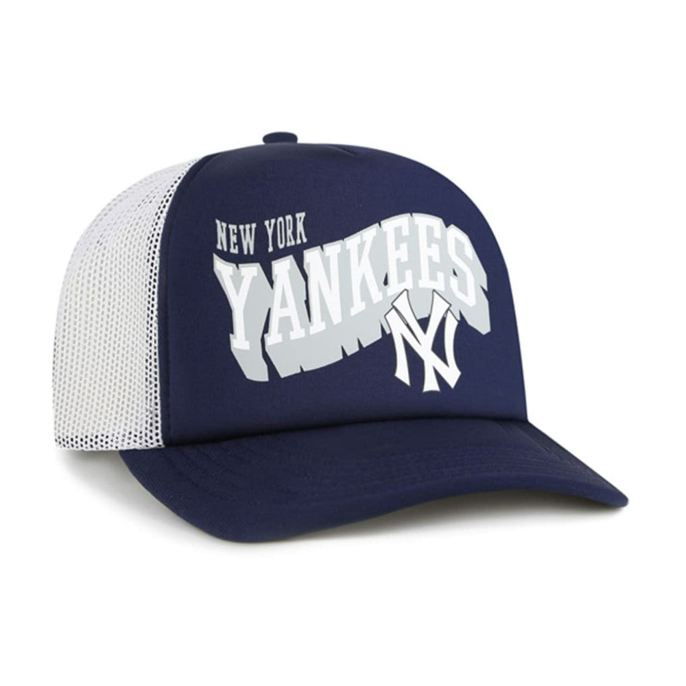 New York Yankees '47 Meander Foam Trucker Snapback Hat Outlet