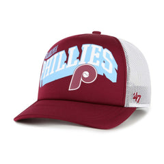 Philadelphia Phillies '47 Meander Foam Trucker Snapback Hat Online