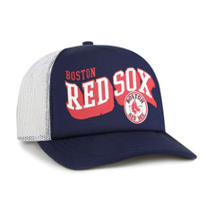 Boston Red Sox '47 Meander Foam Trucker Snapback Hat Sale