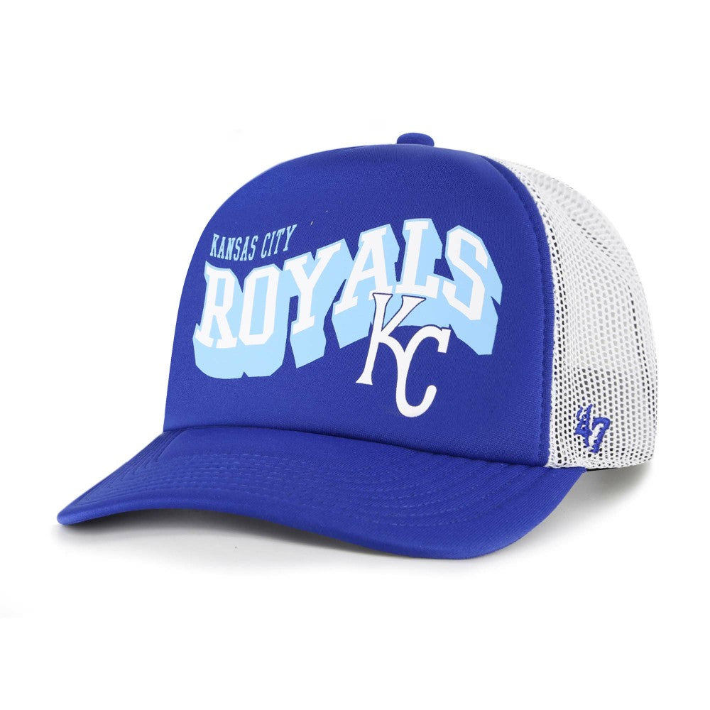 Kansas City Royals '47 Meander Foam Trucker Snapback Hat Online