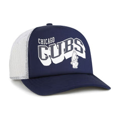 Chicago Cubs '47 Meander Foam Trucker Snapback Hat for sale