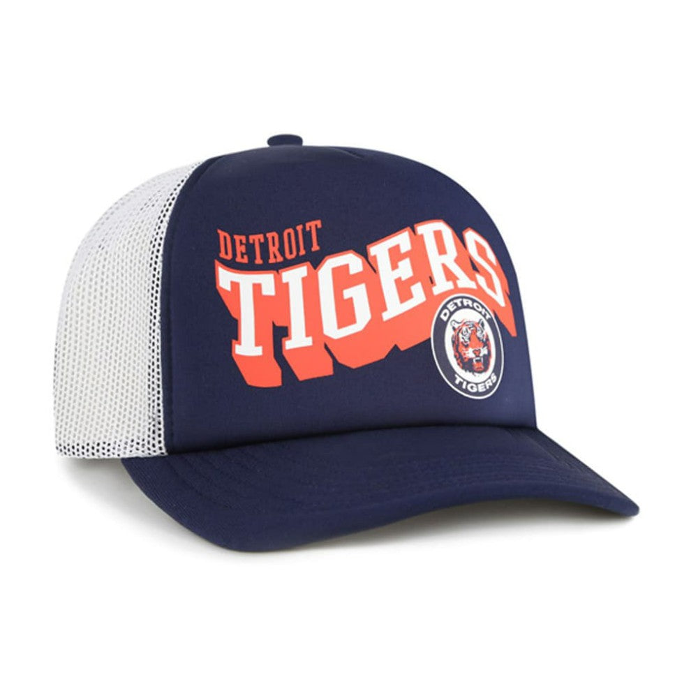 Detroit Tigers '47 Meander Foam Trucker Snapback Hat Near Me