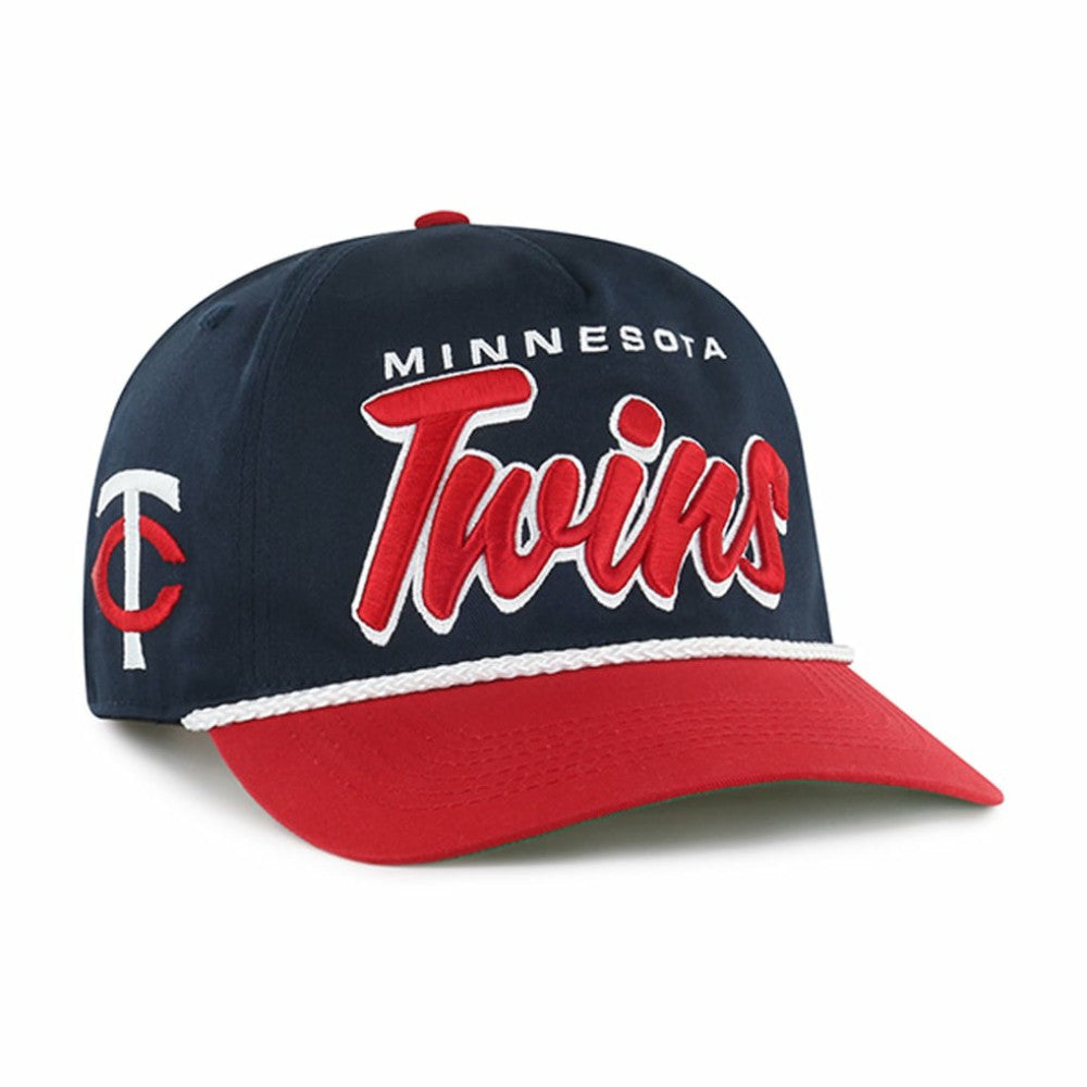 Minnesota Twins '47 Dropshadow Rope Hitch Adjustable Hat for sale
