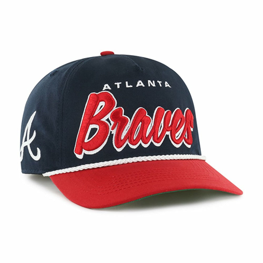 Atlanta Braves '47 Dropshadow Rope Hitch Adjustable Hat Sale
