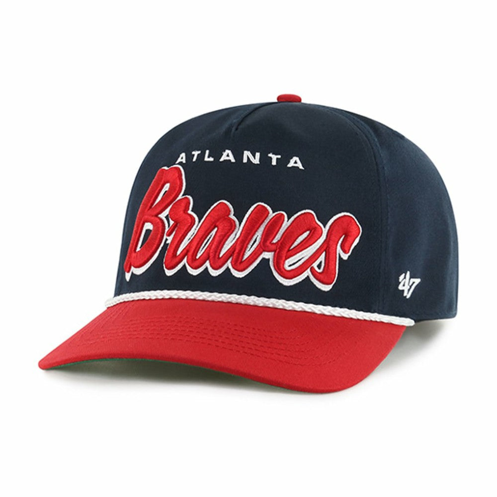 Atlanta Braves '47 Dropshadow Rope Hitch Adjustable Hat Sale