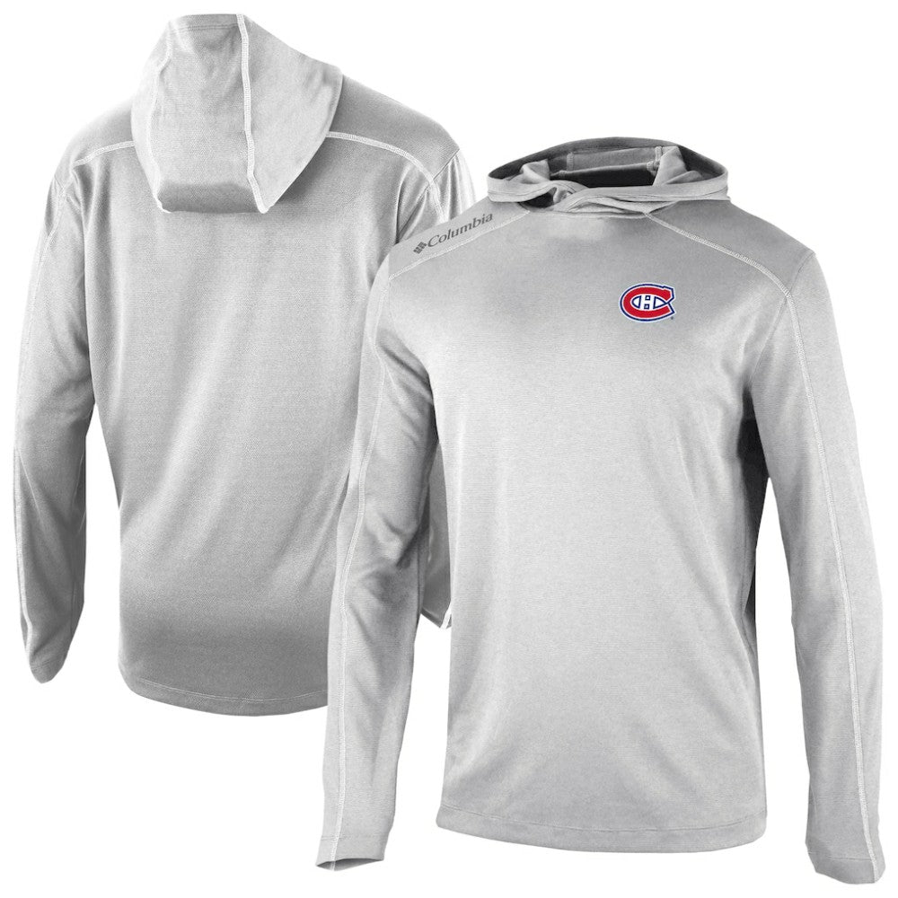 Montreal Canadiens Columbia Shotgun Omni-Wick Pullover Hoodie - Gray | NHL sale