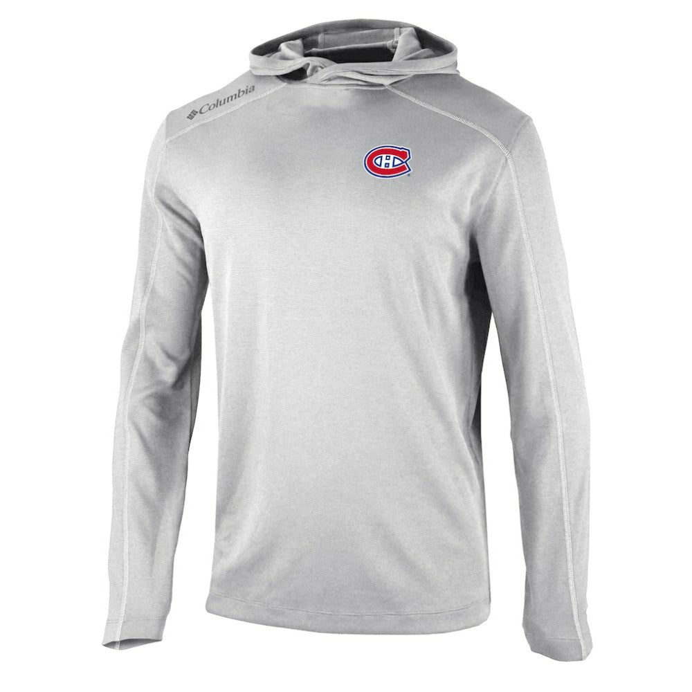Montreal Canadiens Columbia Shotgun Omni-Wick Pullover Hoodie - Gray | NHL sale
