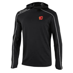 Calgary Flames Columbia Shotgun Omni-Wick Pullover Hoodie - Black | NHL online