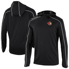 Ottawa Senators Columbia Shotgun Omni-Wick Pullover Hoodie - Black | NHL Lifestyle