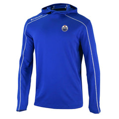 Edmonton Oilers Columbia Shotgun Omni-Wick Pullover Hoodie - Royal | NHL online
