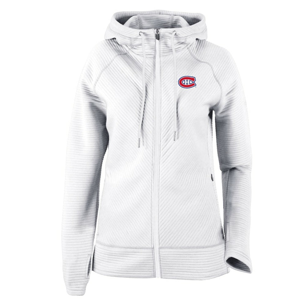 Montreal Canadiens Columbia Omni-Wick Pack It Up Full-Zip Jacket - White | NHL online