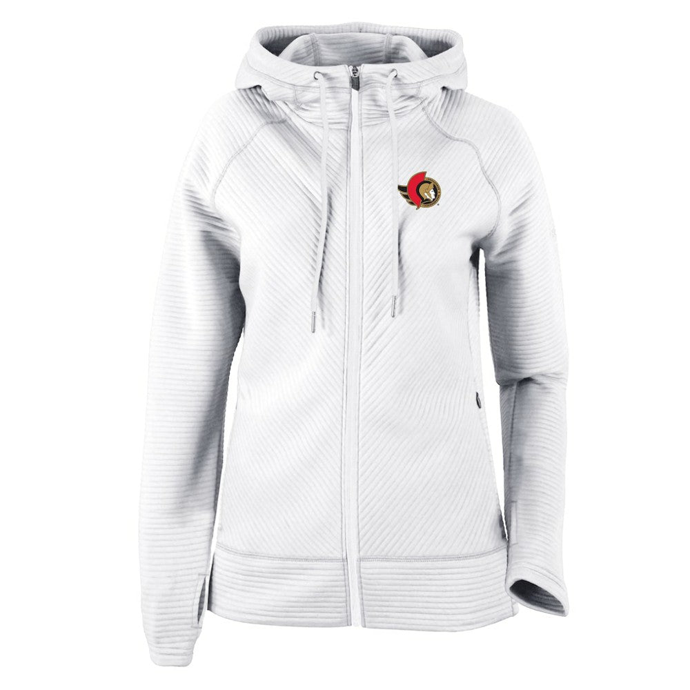 Ottawa Senators Columbia Omni-Wick Pack It Up Full-Zip Jacket - White | NHL discount