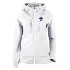 Toronto Maple Leafs Columbia Omni-Wick Pack It Up Full-Zip Jacket - White | NHL Clearance