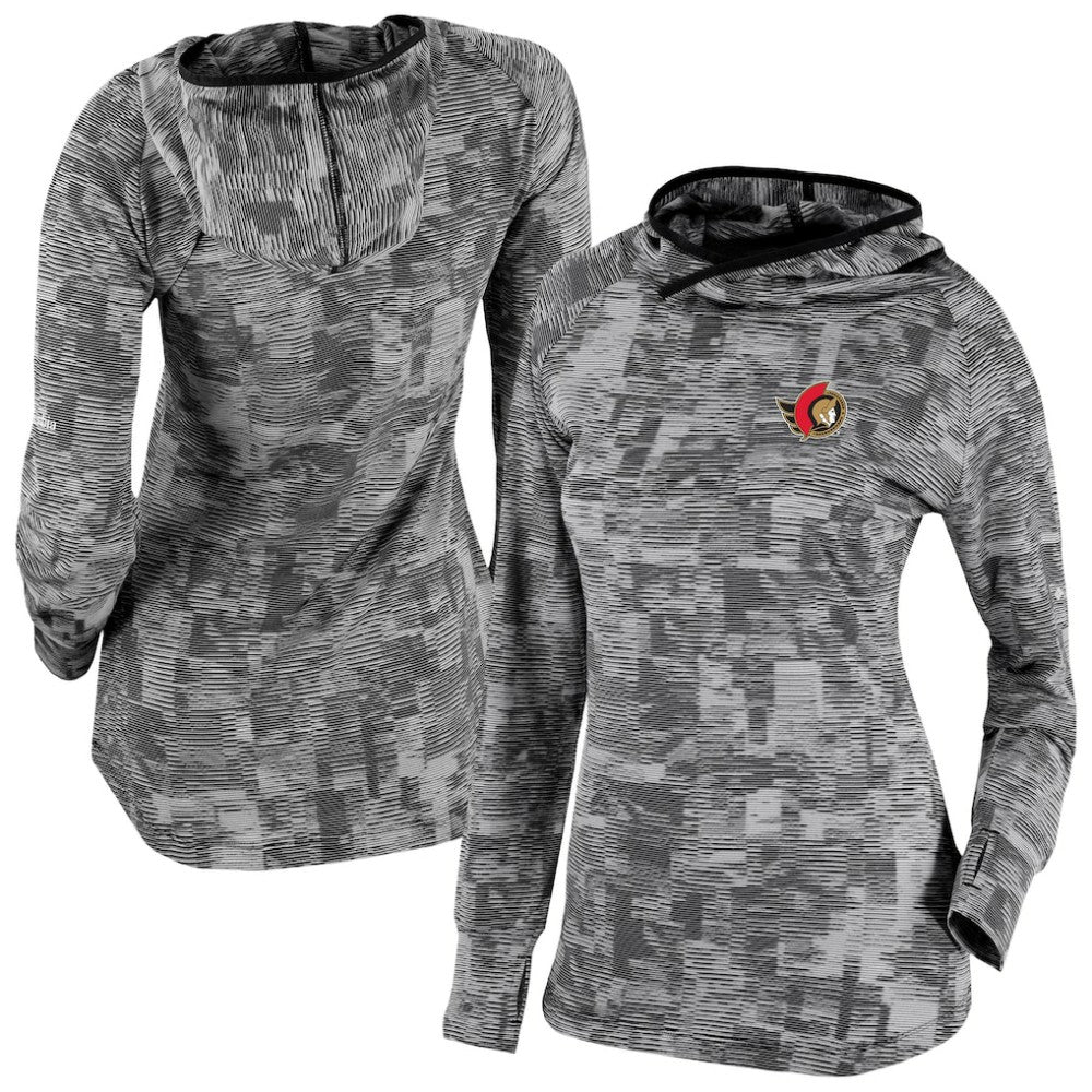 Ottawa Senators Columbia Women's Omni-Wick Sunday Ball Pullover Hoodie - Black | NHL discount