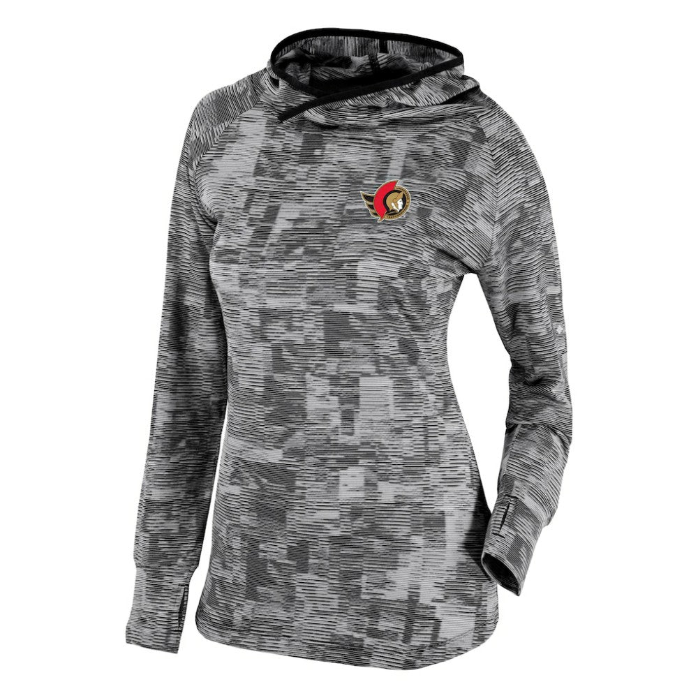 Ottawa Senators Columbia Women's Omni-Wick Sunday Ball Pullover Hoodie - Black | NHL discount