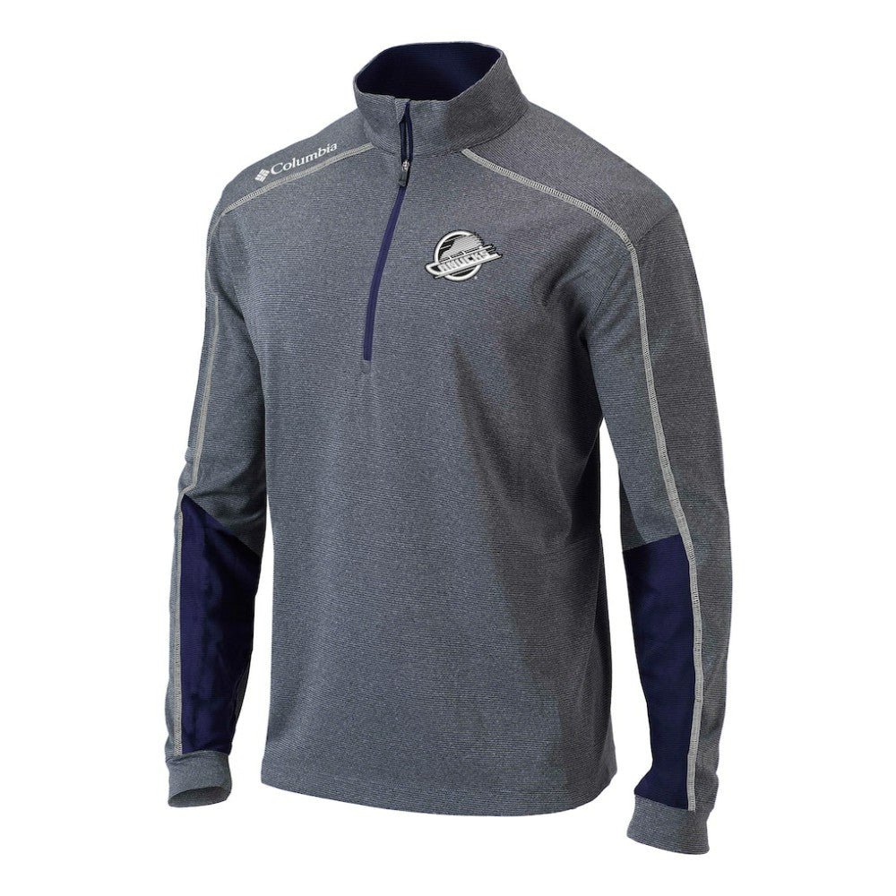 Vancouver Canucks Columbia Omni-Wick Shotgun 2.0 Quarter-Zip Pullover Top - Navy | NHL sale