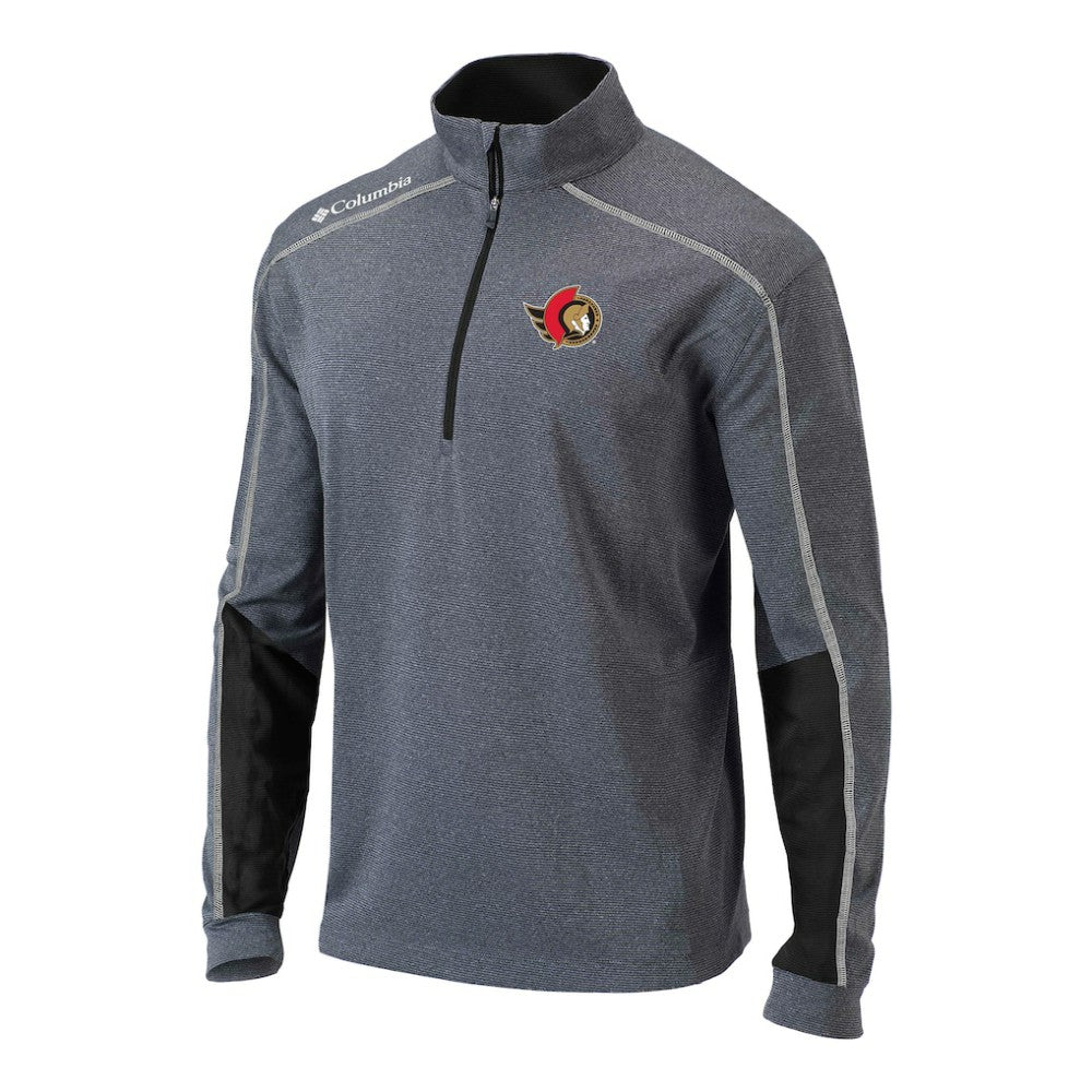 Ottawa Senators Columbia Omni-Wick Shotgun 2.0 Quarter-Zip Pullover Top - Black | NHL sale