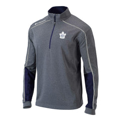 Toronto Maple Leafs Columbia Omni-Wick Shotgun 2.0 Quarter-Zip Pullover Top - Navy | NHL Clearance