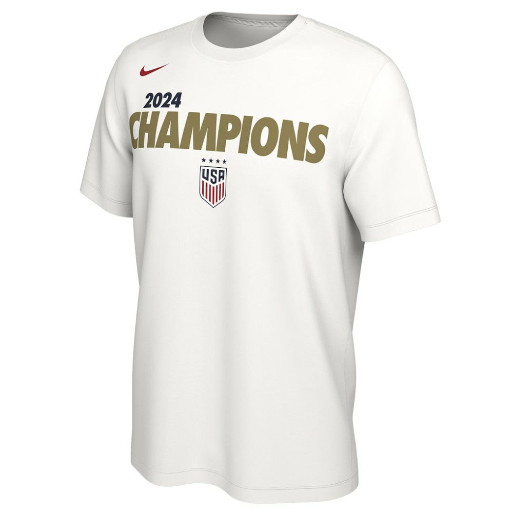 Nike - USWNT 2024 Summer Olympics Gold Medal T-Shirt - White