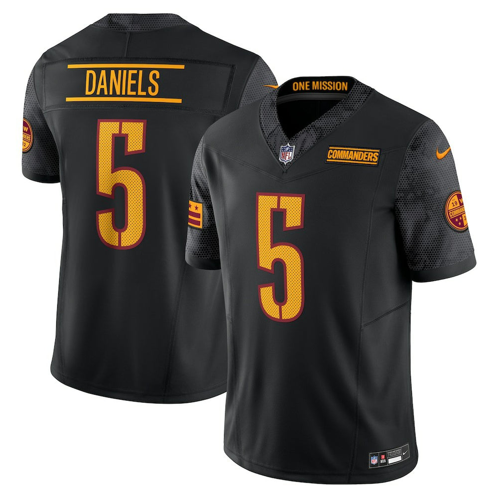 Jayden Daniels Washington Commanders Vapor F.U.S.E. Limited Jersey - Black - Nike