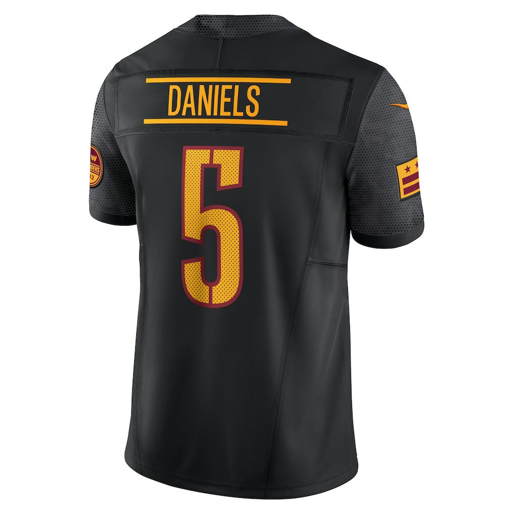 Jayden Daniels Washington Commanders Vapor F.U.S.E. Limited Jersey - Black - Nike