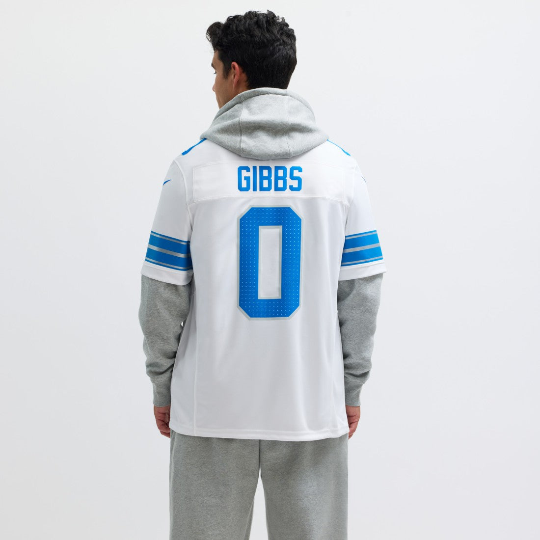 Jahmyr Gibbs Detroit Lions Vapor F.U.S.E. Limited Jersey - White - Nike