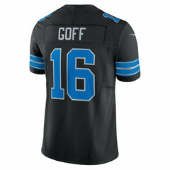 Jared Goff Detroit Lions Vapor F.U.S.E. Limited Jersey - Black - Nike