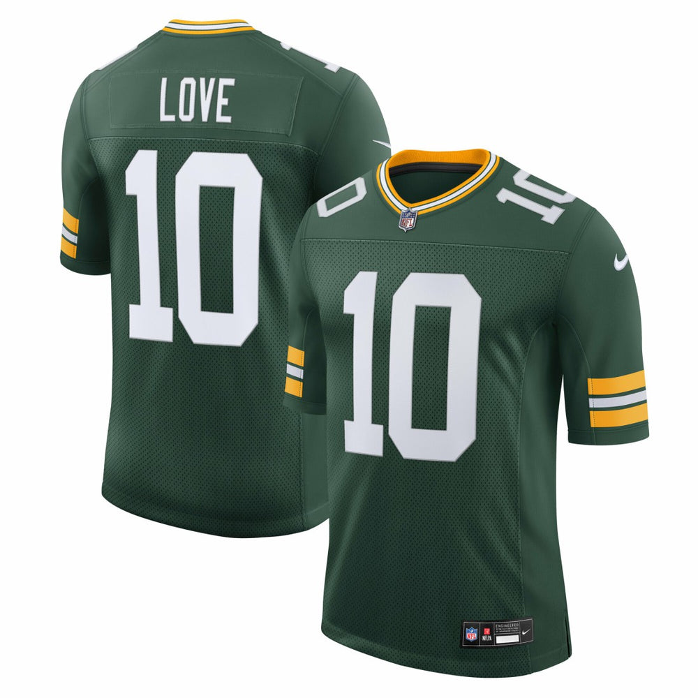 Jordan Love Green Bay Packers Team Vapor Untouchable Limited Jersey - Green - Nike