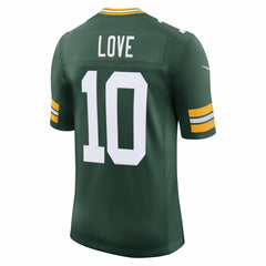 Jordan Love Green Bay Packers Team Vapor Untouchable Limited Jersey - Green - Nike