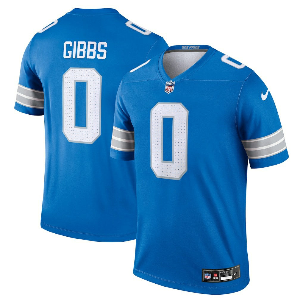 Jahmyr Gibbs Detroit Lions Legend Player Performance Top - Blue - Nike