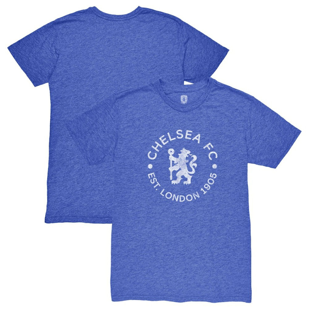 Chelsea 1863FC Roundabout Vintage Tri-Blend T-Shirt Blue