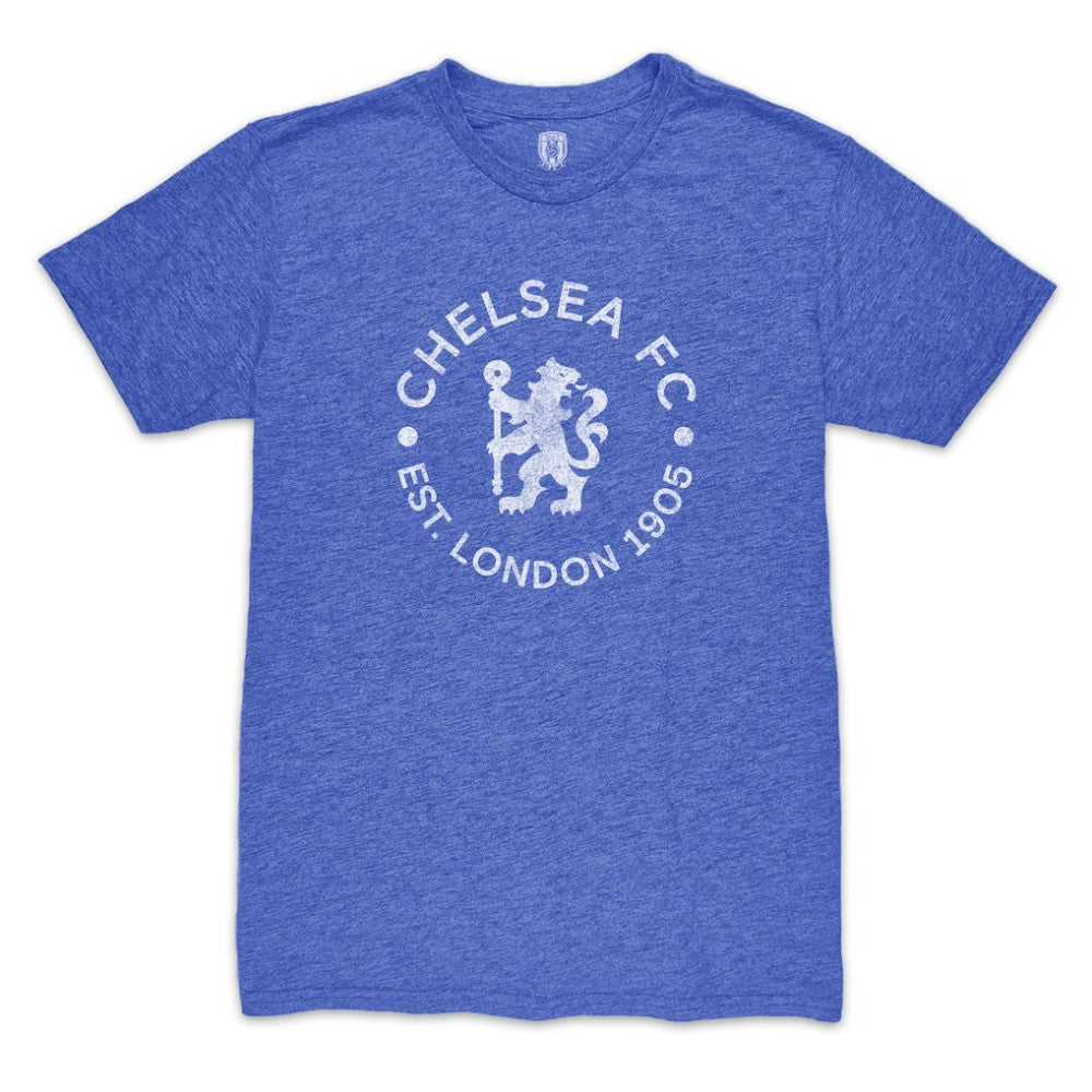 Chelsea 1863FC Roundabout Vintage Tri-Blend T-Shirt Blue