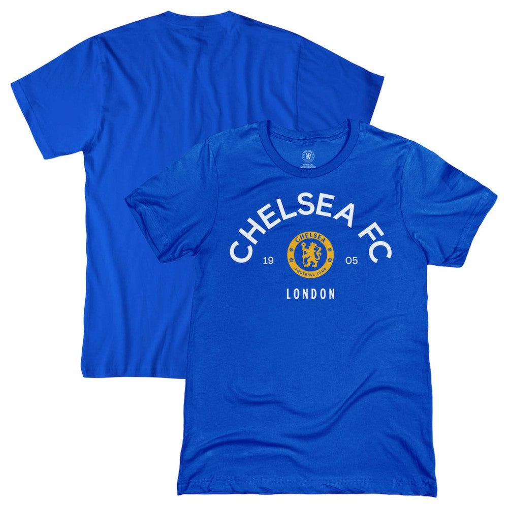 Chelsea 1863FC Established Location Vintage T-Shirt Blue