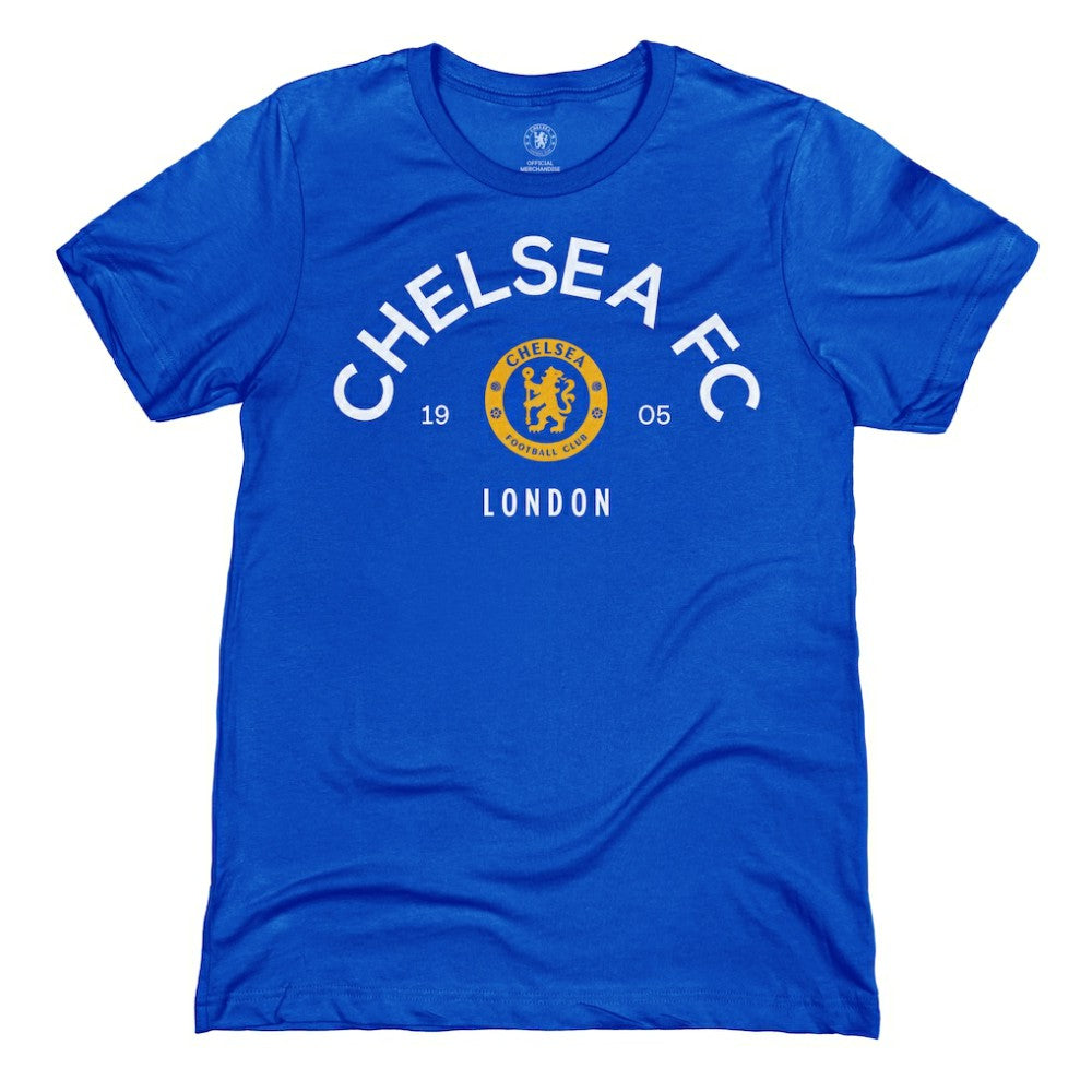 Chelsea 1863FC Established Location Vintage T-Shirt Blue