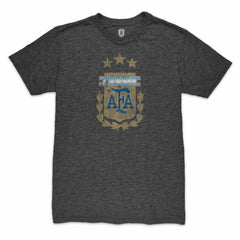 Lautaro Martinez Argentina National Team 1863FC Retro Player Tri-Blend T-Shirt Black