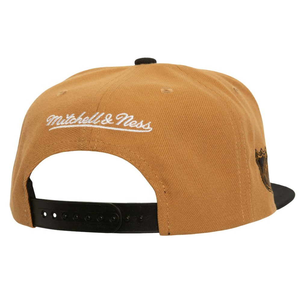 Vegas Golden Knights Mitchell & Ness Soul Triple Up Snapback Hat - Gold | NHL sale