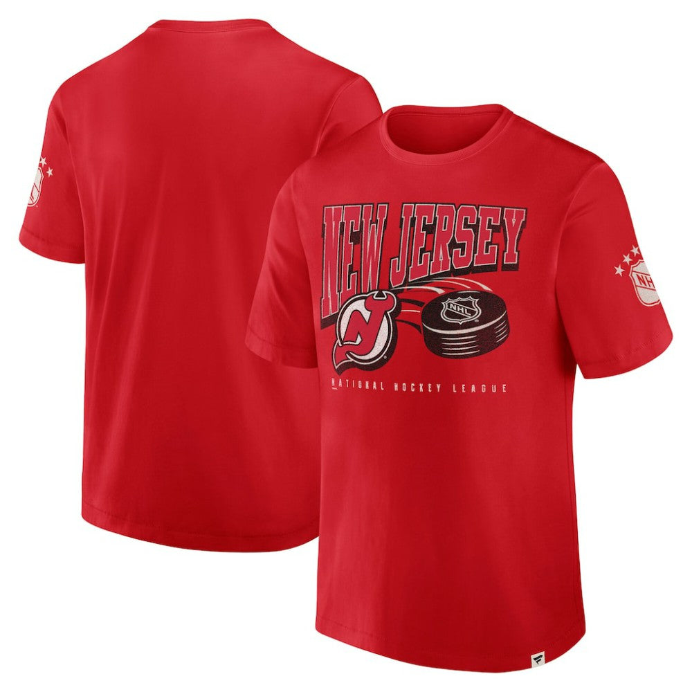 New Jersey Devils Fanatics Decades Collection Made To Last T-Shirt - Red | Fanatics online